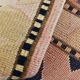 6x8 Pink & Navy Blue Oriental Vintage Rug, 186x247Cm