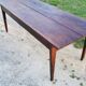 Farmhouse table XIXth century 196cm spindle feet