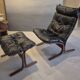 Siesta armchair + ottoman, Ingmar Relling for Westnofa