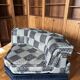 2 chauffeuses Mah Jong roche bobois , Kenzo Takada