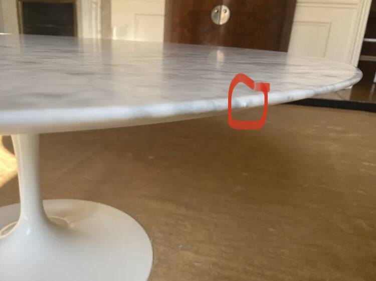 Table basse Knoll Saarinen ronde