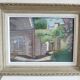 Landscape painting of the seaside in Brittany