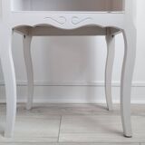 Farrow & Ball Painted Wood Bedside Table / Side Table / End Table