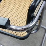 Fauteuil vintage Cesca B64 par Marcel Breuer