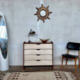 Vintage shoe cabinet