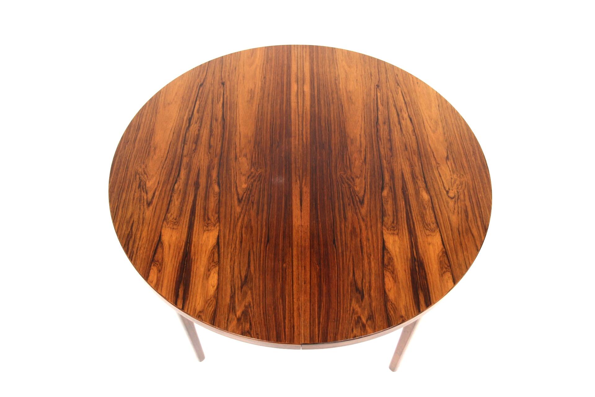 Scandinavian rosewood dining table, Sweden, 1960s