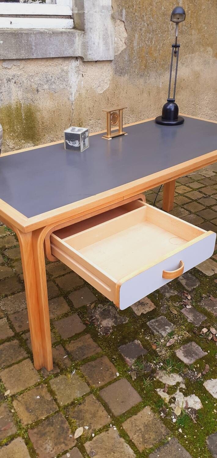70s Scandinavian desk by Rud Thygesen and Johnny Sorensen for Magnus O