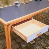 70s Scandinavian desk by Rud Thygesen and Johnny Sorensen for Magnus O