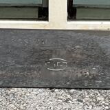 Old glass medical cabinet