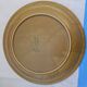 9 flat plates in Sarreguemines stoneware