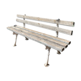 Banc public en fonte