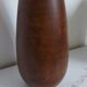 Teak vase