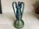 Ancient vase with 3 handles, Oost Duinkerke style, Thulin, Belgium.