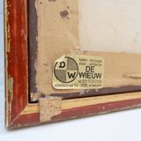 Walter Lewy 1905-1995 Surrealist scene - signed and dated 1974.