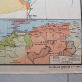 School Vidal-Lablache n ° 44 Morocco map