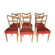 Series of six vintage chairs