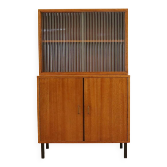 Tweedelige teak vintage  kast 'Maastricht'