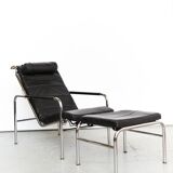 Armchair & Ottoman Gabriele Mucchi "Genni" for Zanotta