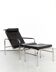 Armchair & Ottoman Gabriele Mucchi "Genni" for Zanotta