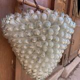 Organic lustre blown glass drops, Italy 1970s