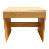 Vintage solid pine desk – Maison Regain, 1970s