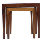 1960s Severin Hansen Pair of Palisander Nesting Tables, Denmark