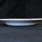 Plate in faience hr quimper decoration of breton