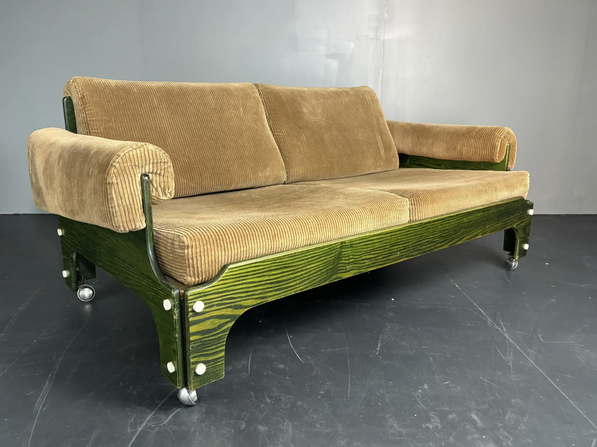 Dutch midcentury two seater sofa bij Jan Pieter Berghoef voor Spectrum 1967