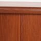 Buffet with roller shutter doors, Danish, vintage, teak, produced by Dyrlund.