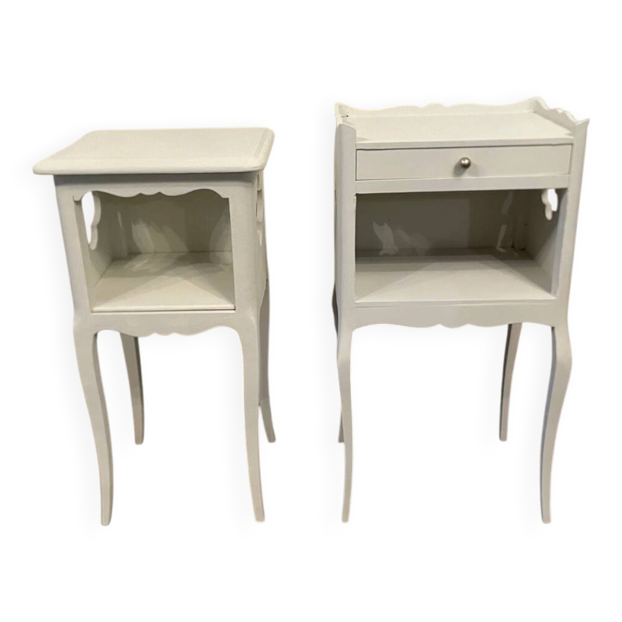 Louis XV style bedside tables