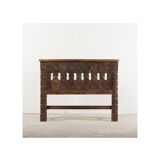 Console en bois massif sculptée
