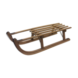 Vintage sled davos in solid beech  60/70