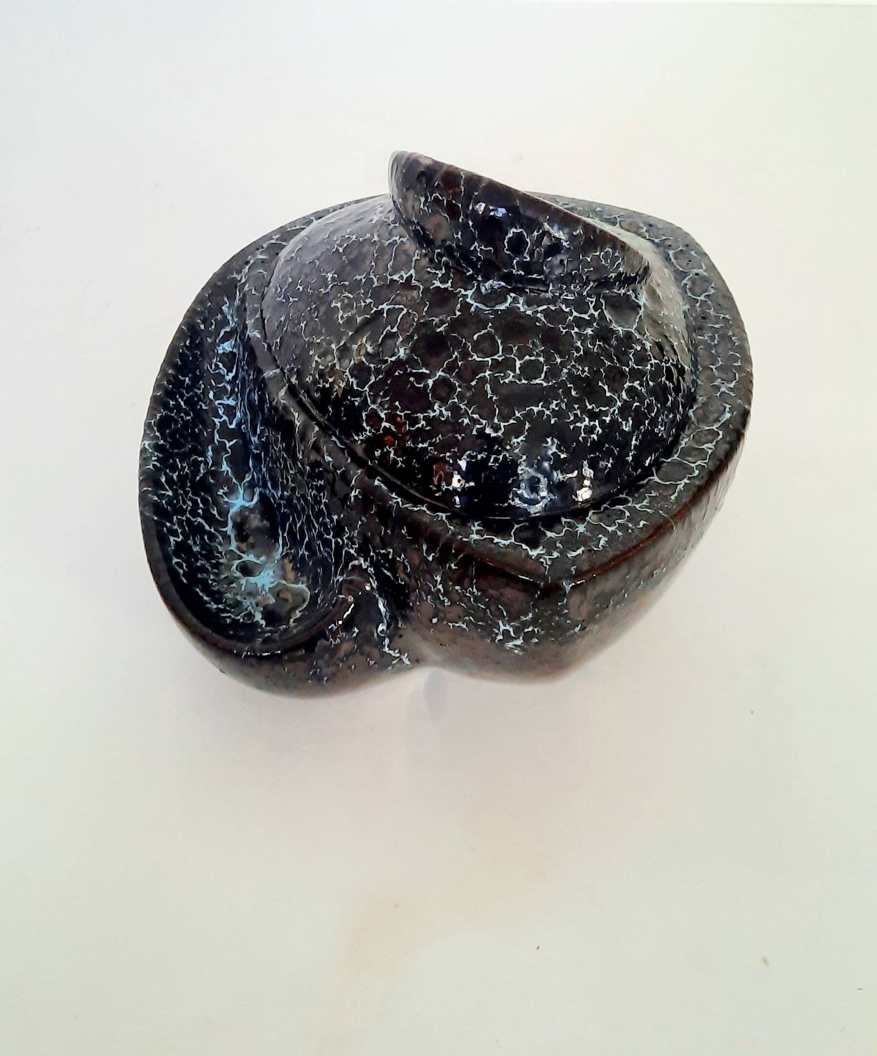 Pot à tabac porte pipe années 50-60