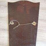 Vintage mirror beveled