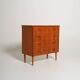 Commode en teck suédois, années 1950