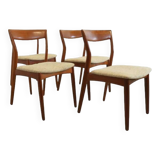 Set van 4 dens design R. Borregaard voor Viborg eetkamerstoelen