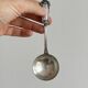 Silver-plated sauce spoon