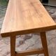 Wooden bench