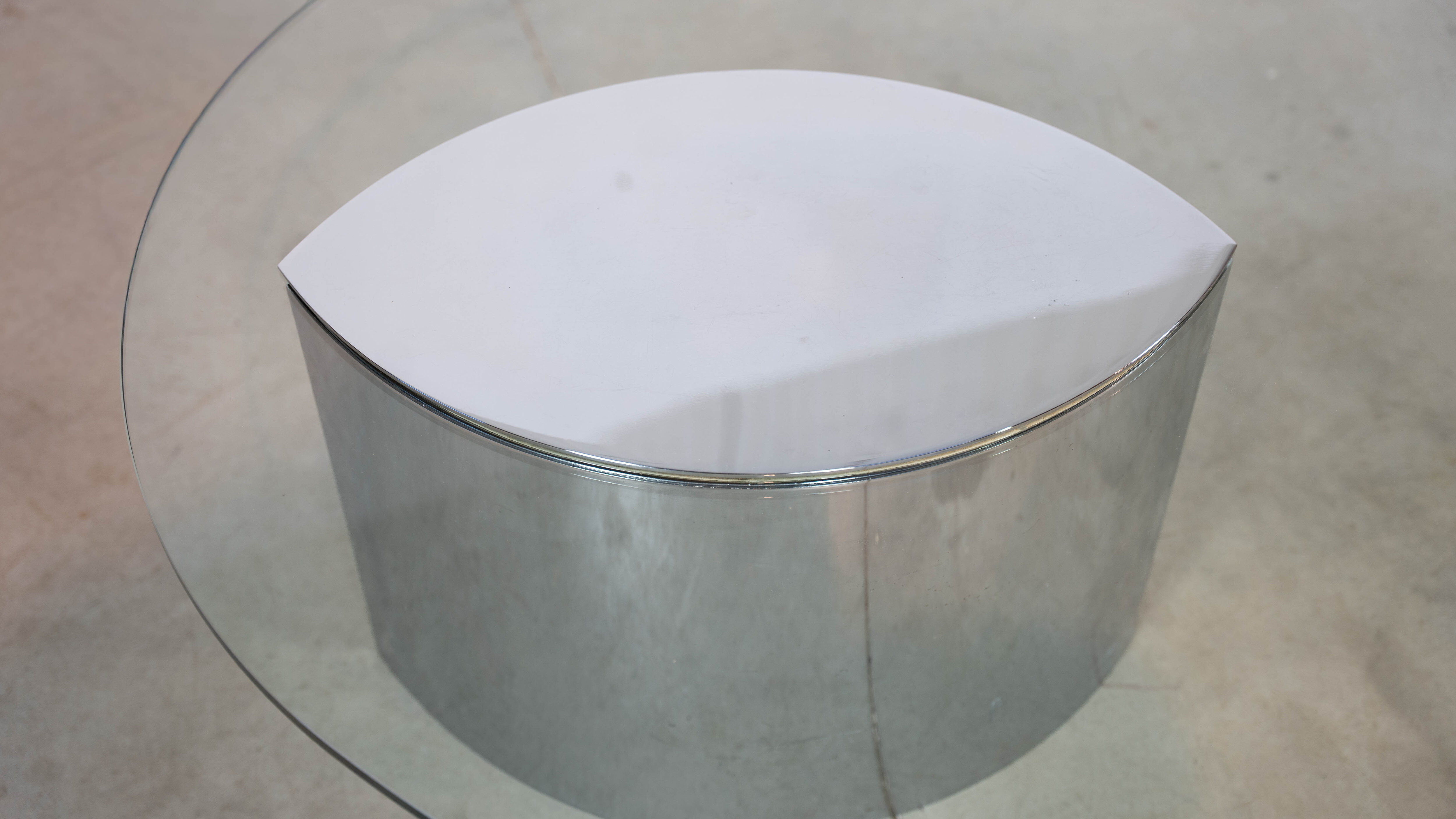 Italian "Lunario" coffee table by Cini Boeri for Gavina