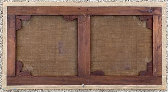 Oil on canvas Port Stage