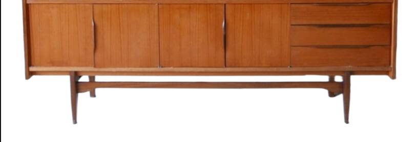 Vintage Scandinavian teak sideboard