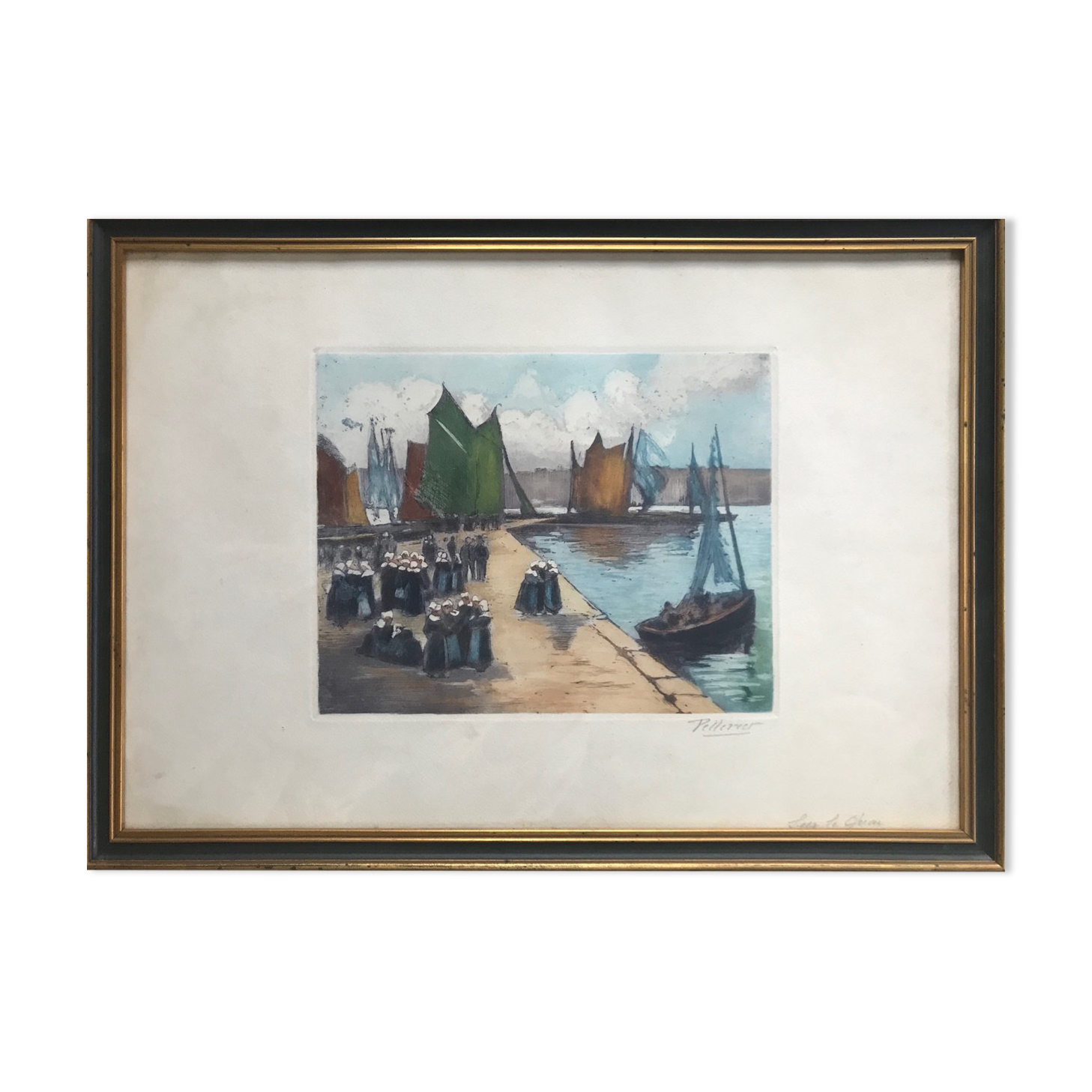 Painting after M. Pellerier 1875-1962