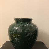 Green vase marble effect