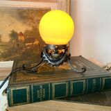 Art deco night light lamp