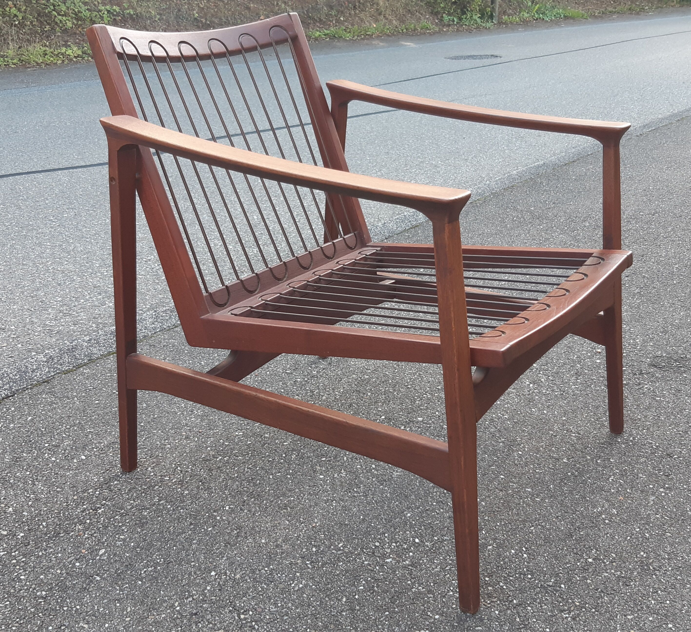 Scandinavian teak armchair 1960