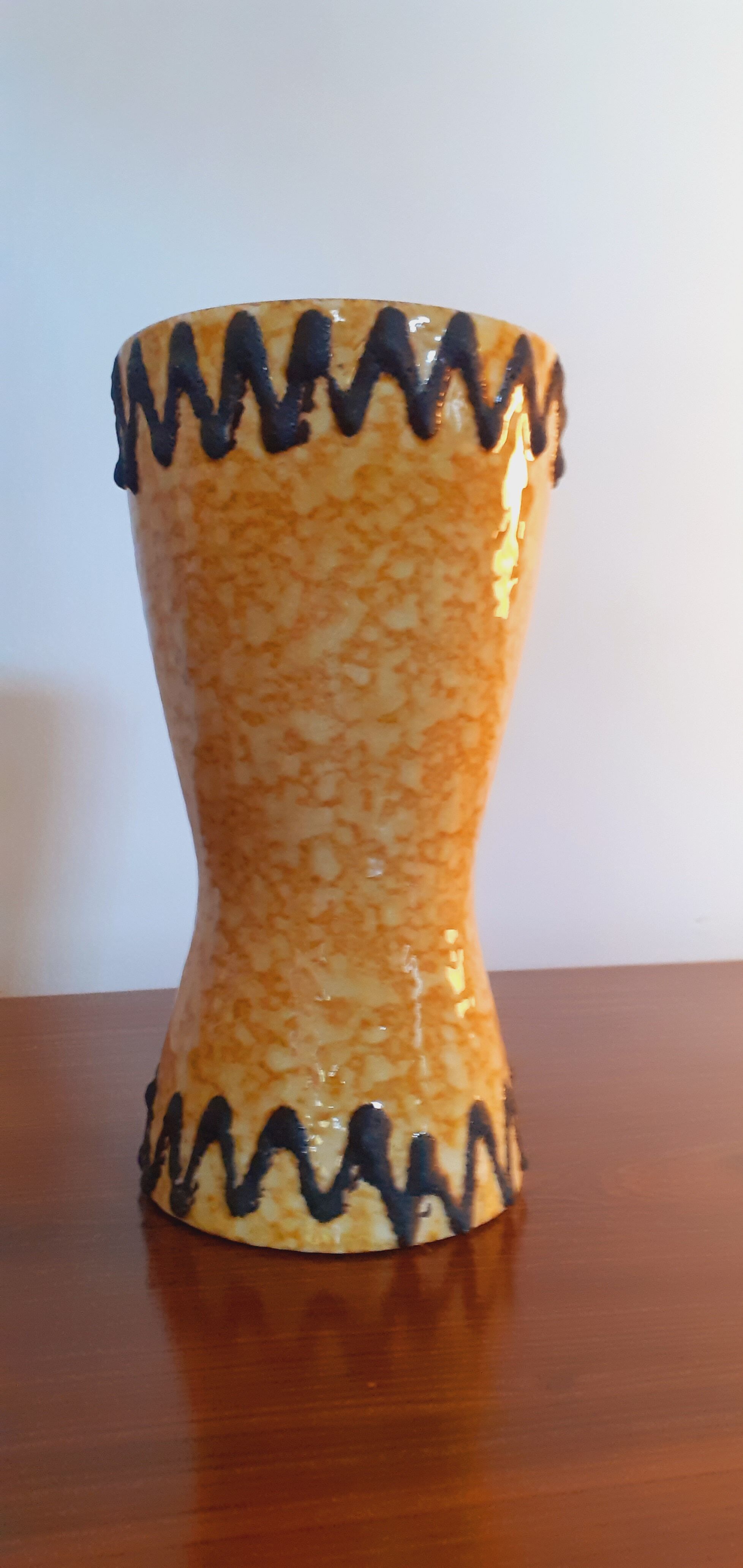 Diabolo vase year 50 ceramic