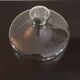 old large bell - blown glass - cheese cakes tart - vintage