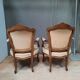 Pair of Louis XV style armchairs