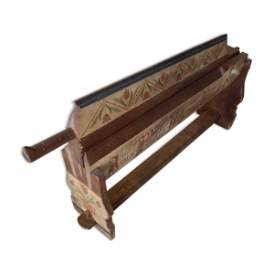 Ancien coupe lin artisanal