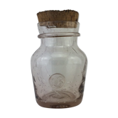 Pot or jar bubble glass La Rochere, Biot